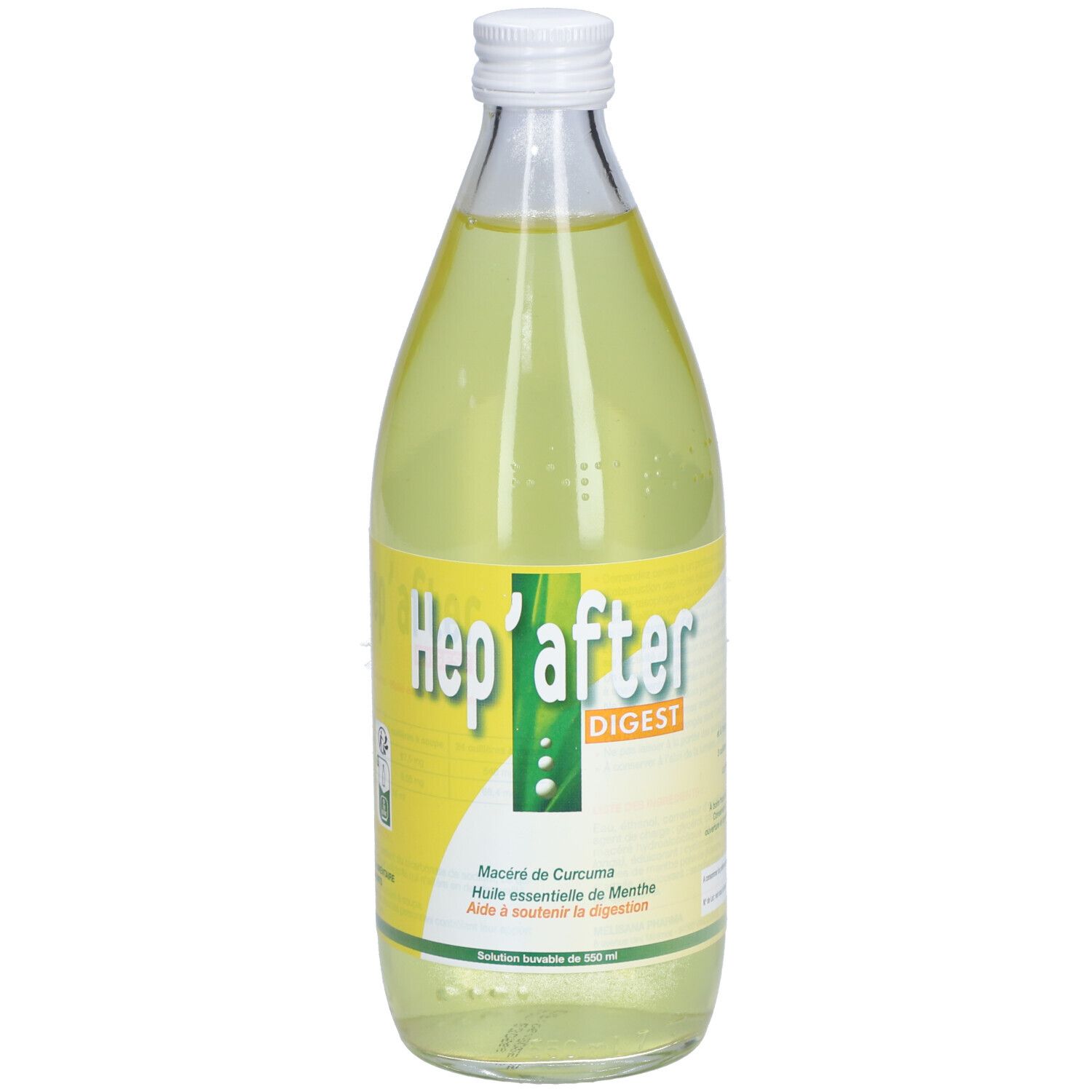 HEP'AFTER DIGEST - Solution buvable, complément alimentaire à visée digestive.  - fl 550 m