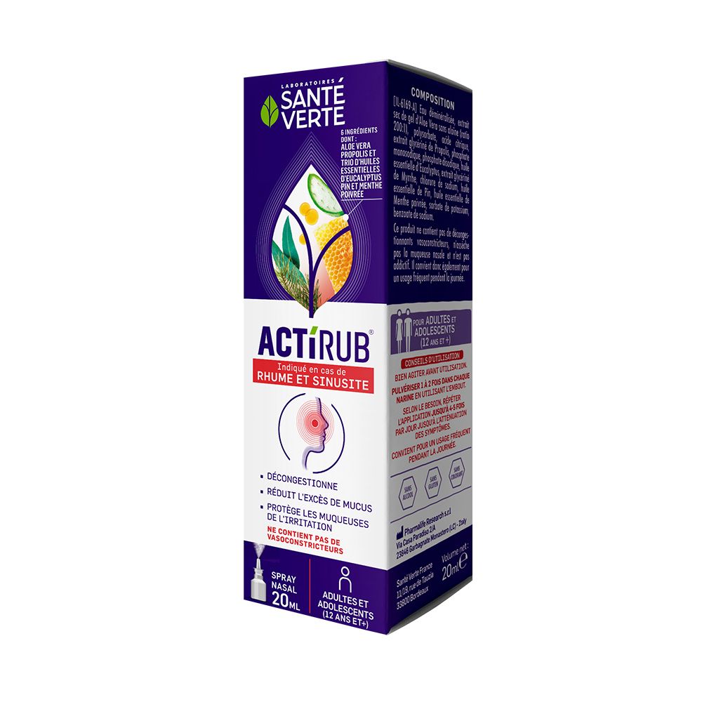 Santé Verte Actirub® Spray Nasal