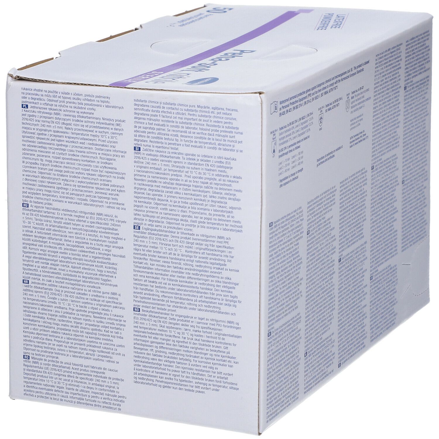 Hartmann Peha-soft® nitrile Gants d'examen sans latex stériles Taille M 7 - 8