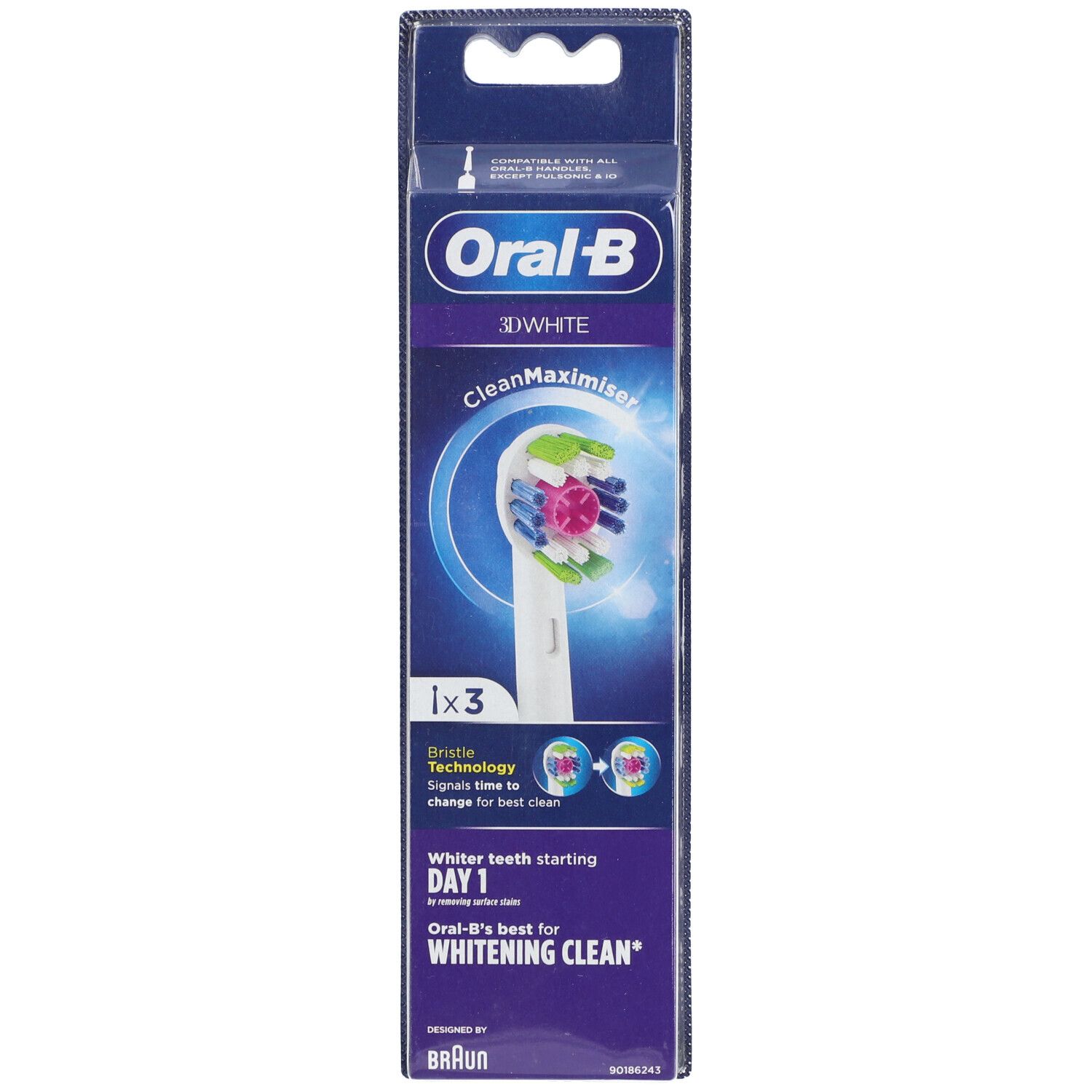 Oral-B Refill EB18-3 3D White Brossettes De Rechange 3 Pc(s) - Redcare ...