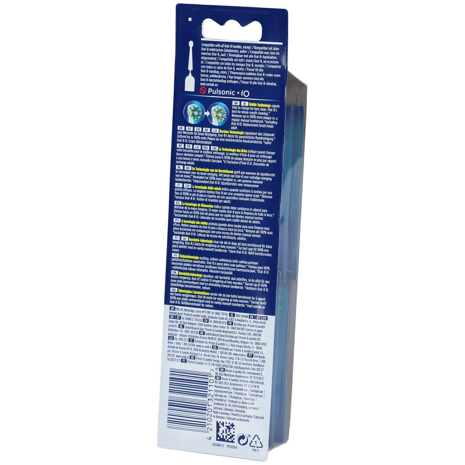 Oral-B Cross Action CleanMaximiser Brossette de rechange