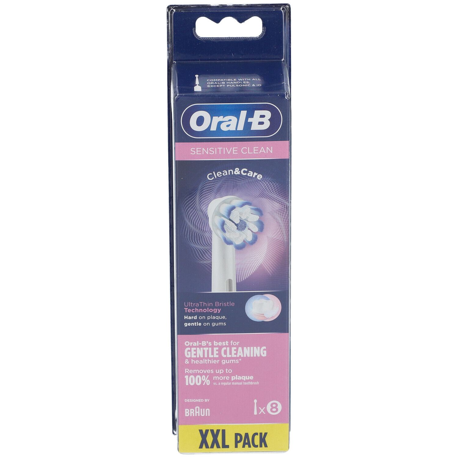 Oral-B Sensitive Clean Technologie Brins Ultra Fins Clean & Care Brossette de rechange