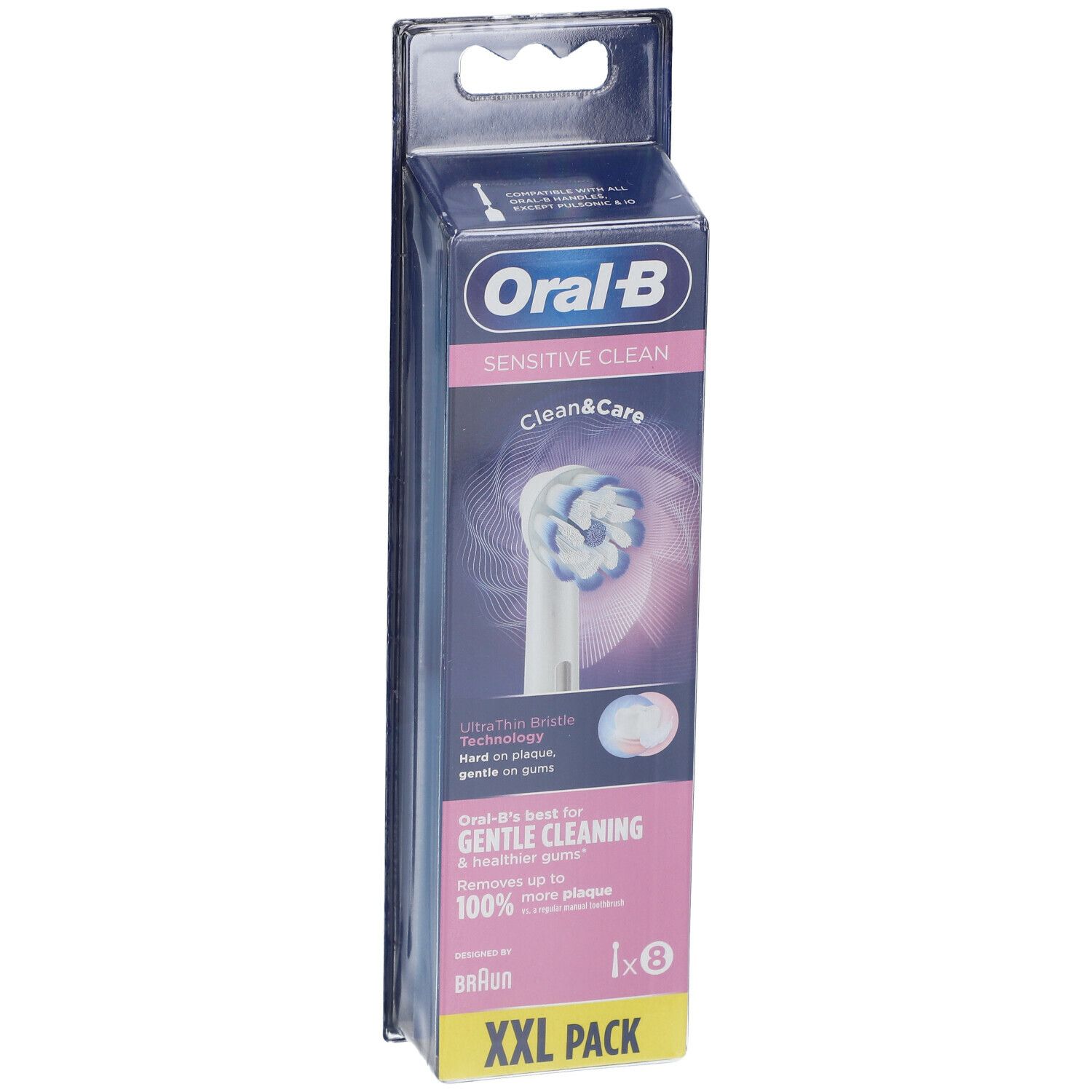 Oral-B Sensitive Clean Technologie Brins Ultra Fins Clean & Care Brossette de rechange