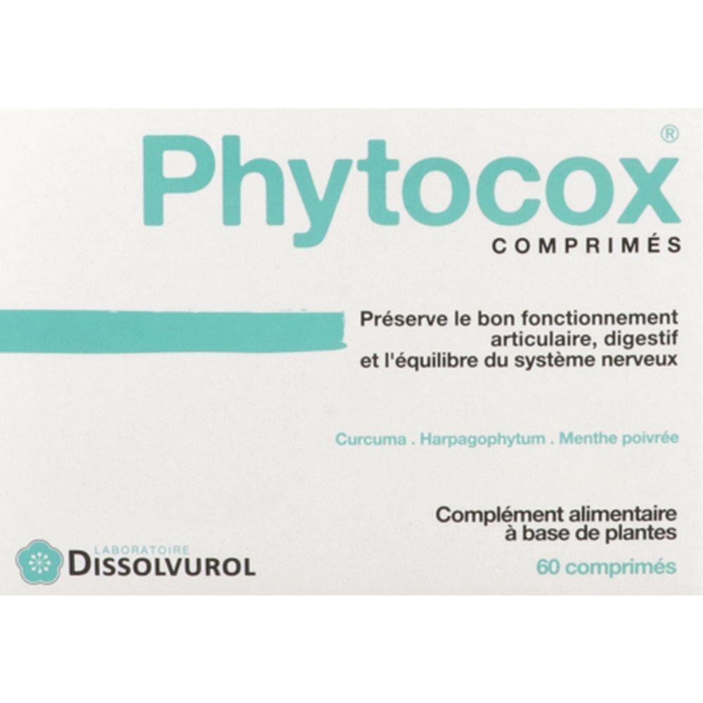 Phytocox, Comprimé, complément alimentaire à base de plantes, bt 60