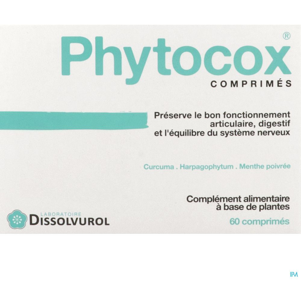 Phytocox, Comprimé, complément alimentaire à base de plantes, bt 60