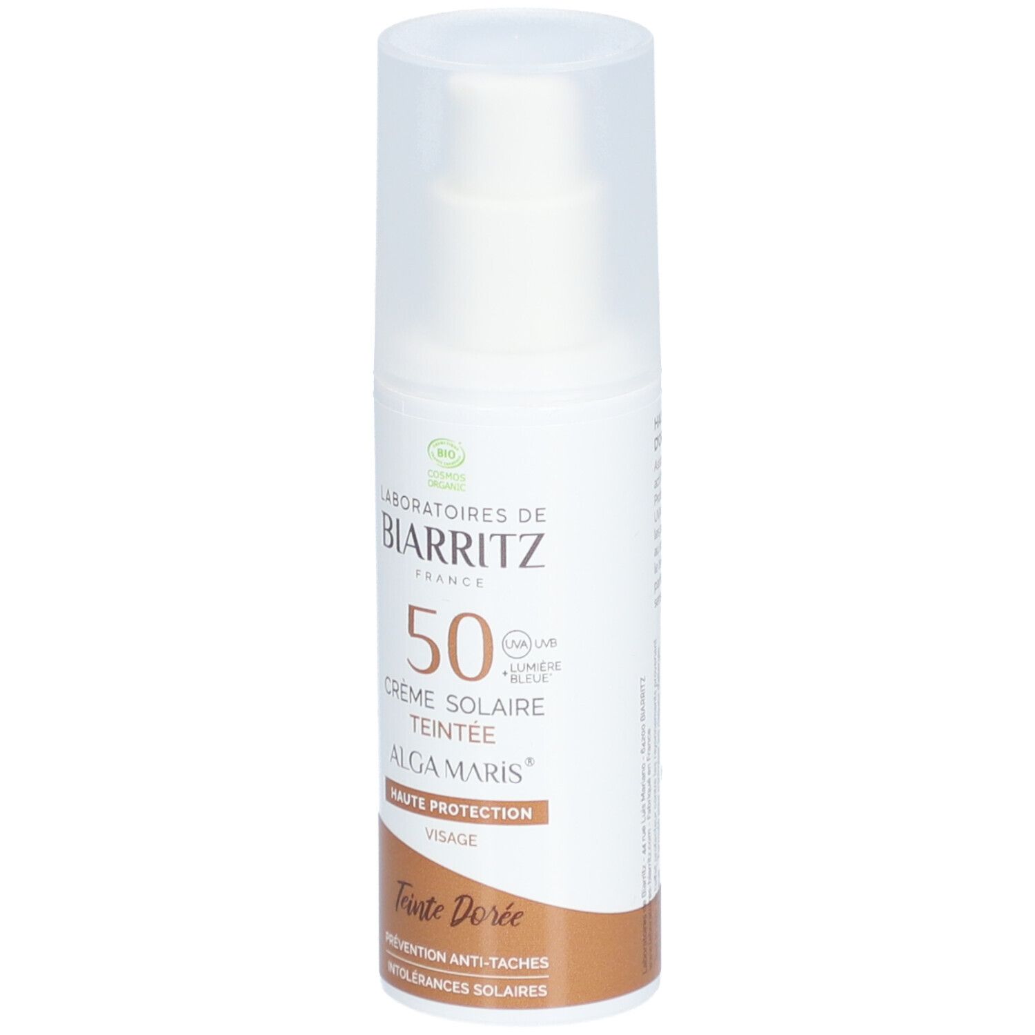 Laboratoire de Biarritz Crème Solaire Teintée SPF50 - Dorée