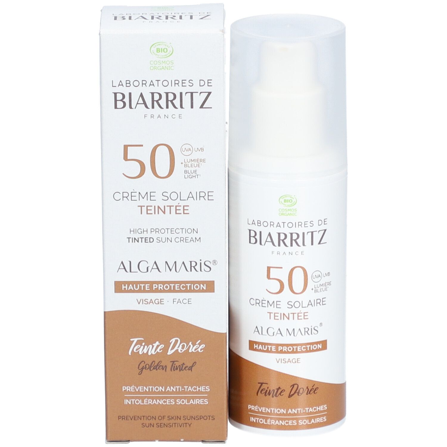 Laboratoire de Biarritz Crème Solaire Teintée SPF50 - Dorée