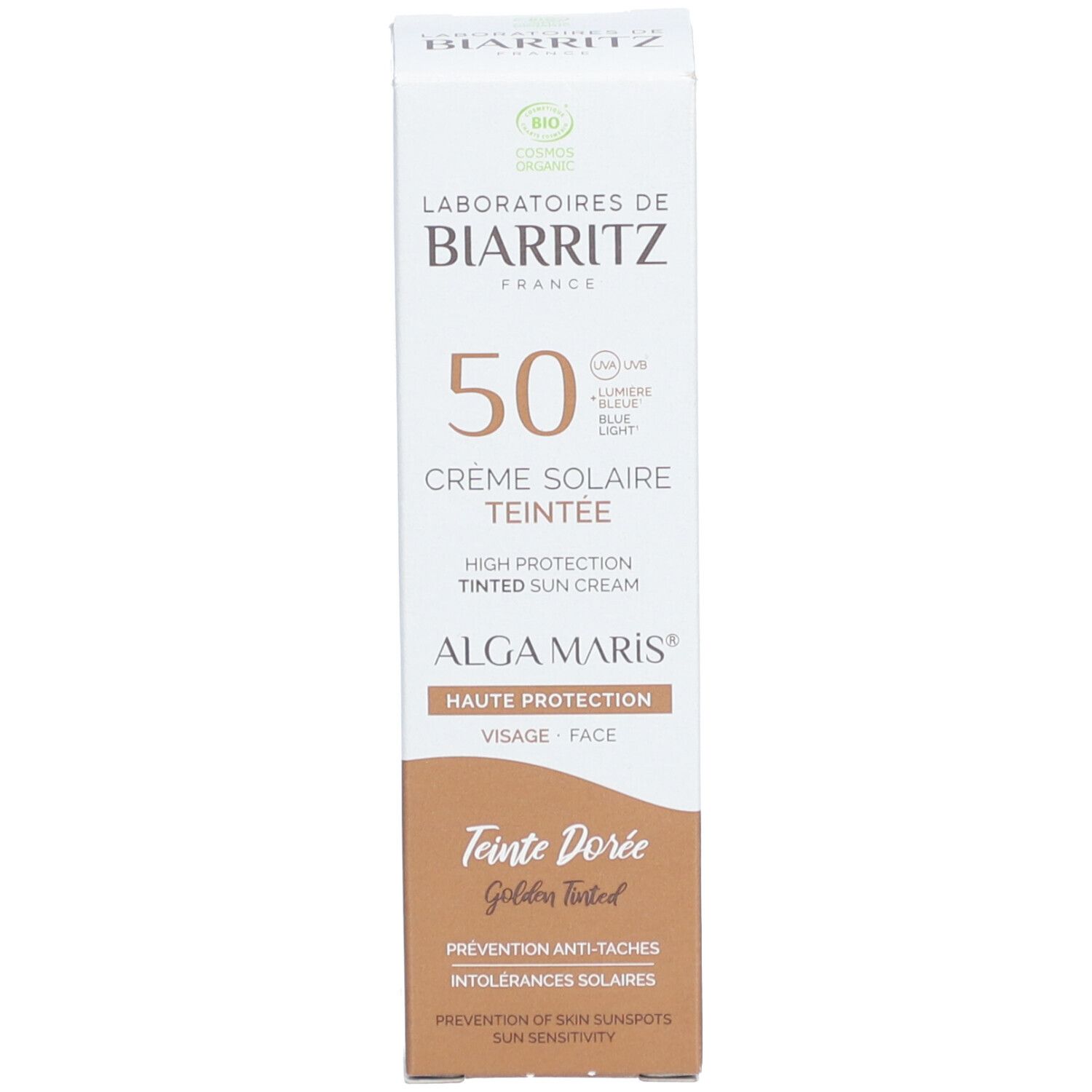 Laboratoire de Biarritz Crème Solaire Teintée SPF50 - Dorée