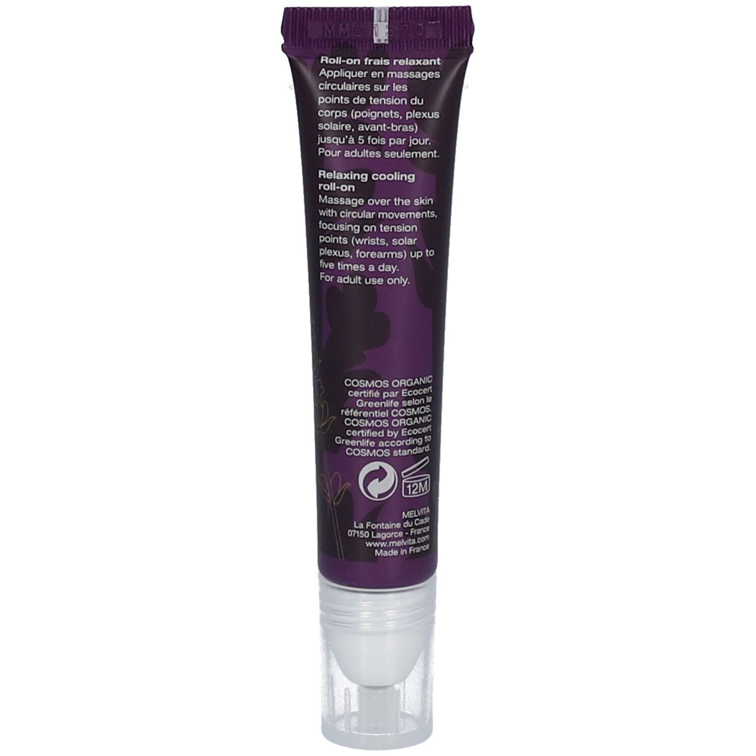 Melvita Roll-on relaxant Relaxessence