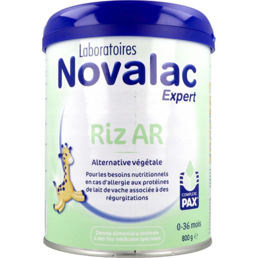Novalac Expert Riz AR 0-36 mois, Denrée alimentaire destinée à des fins médicales spéciale