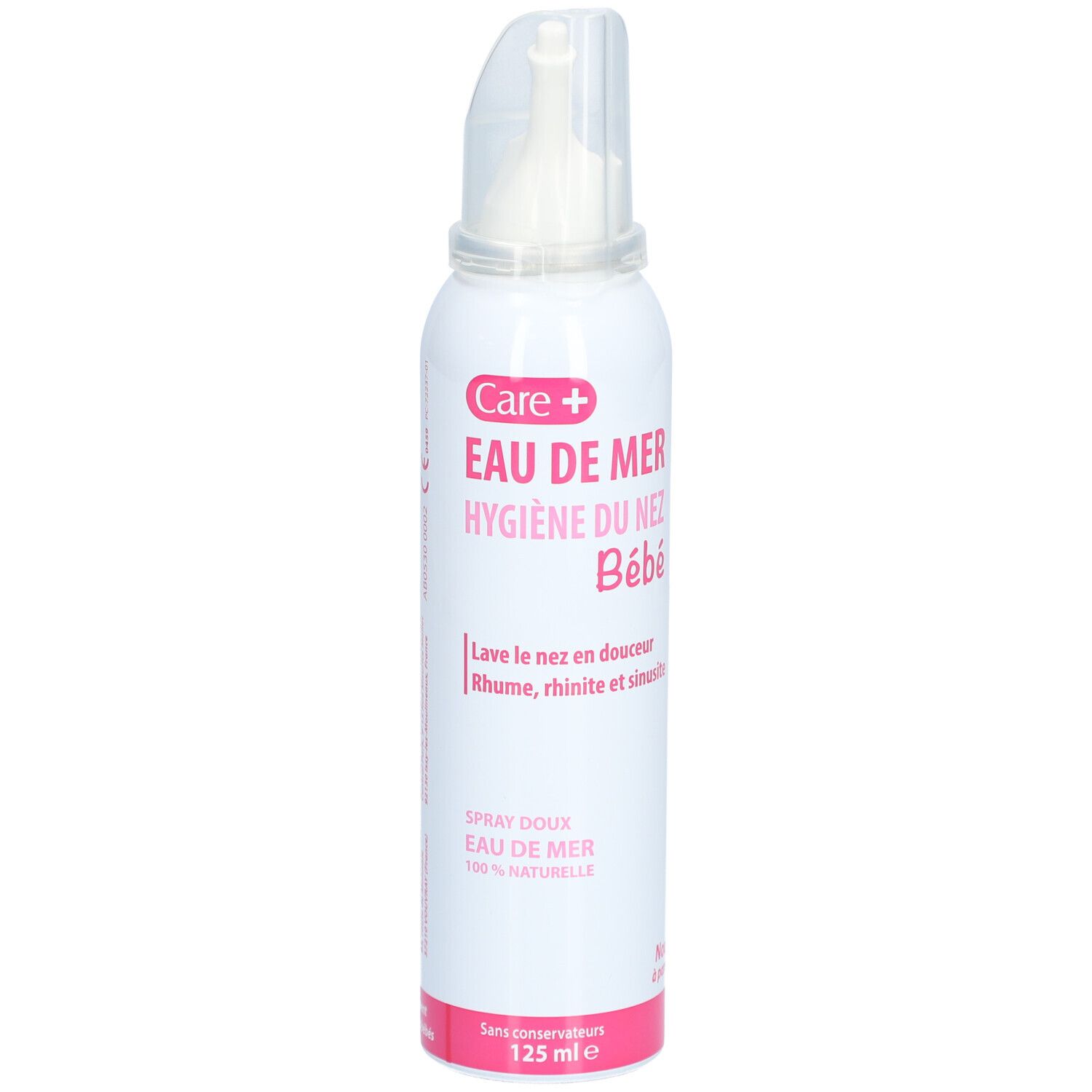 CARE+ Eau de mer Hygiène du nez Bébé - 125 ml