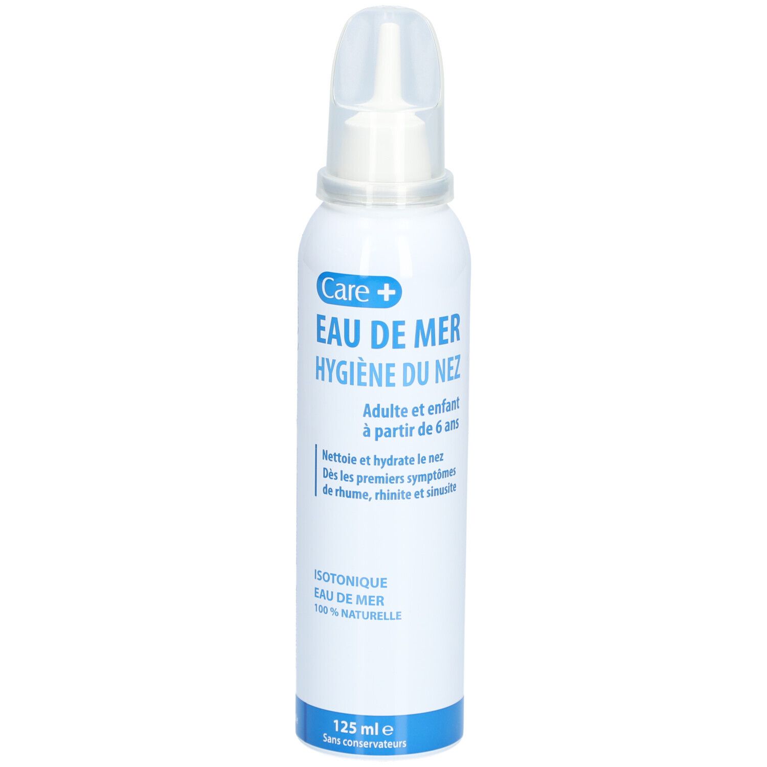 CARE+ Eau de mer Hygiène du nez isotonique - 125 ml
