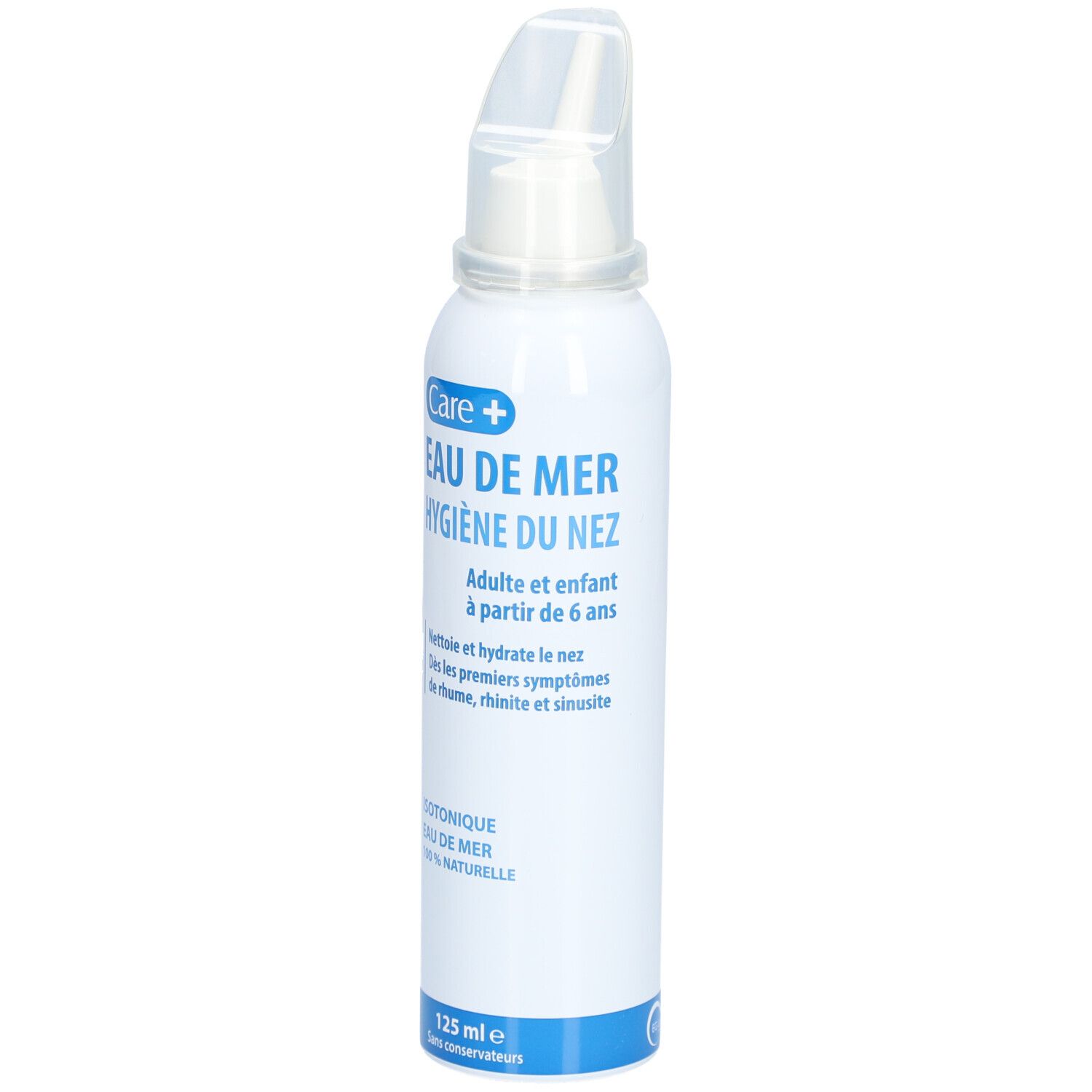 CARE+ Eau de mer Hygiène du nez isotonique - 125 ml