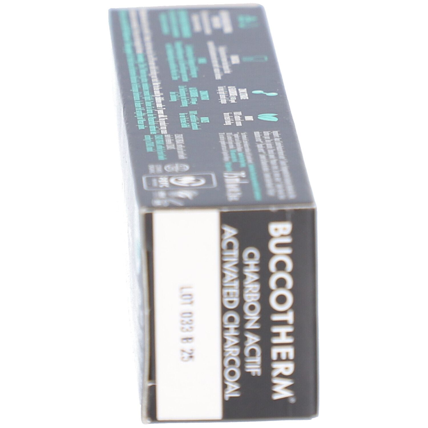 Buccotherm Dentifrice à l'Eau Thermale Blancheur - Charbon Actif Bio