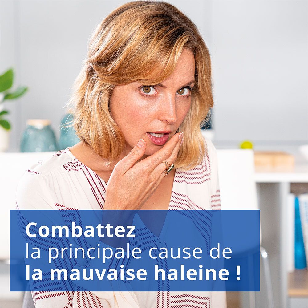 CB12 - Bain de bouche - Lutte contre la mauvaise haleine pendant 12 heures - Sans alcool - Arôme menthe - 500 ml