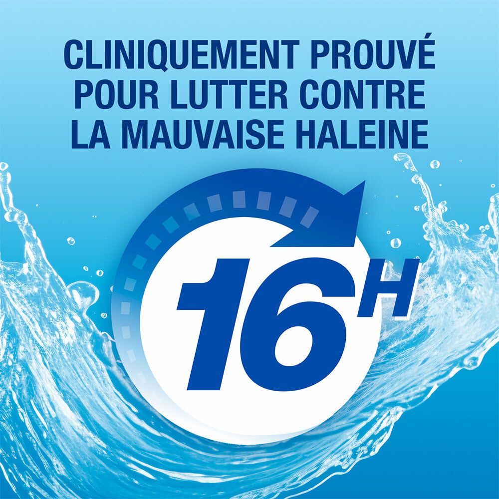CB12 White bain de bouche : Cliniquement prouvé contre la mauvaise haleine pendant 16h.