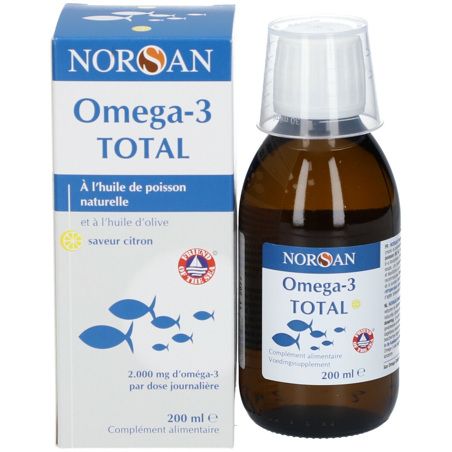 Omega 3 liquide facile à prendre : Omega-3 Total - NORSAN