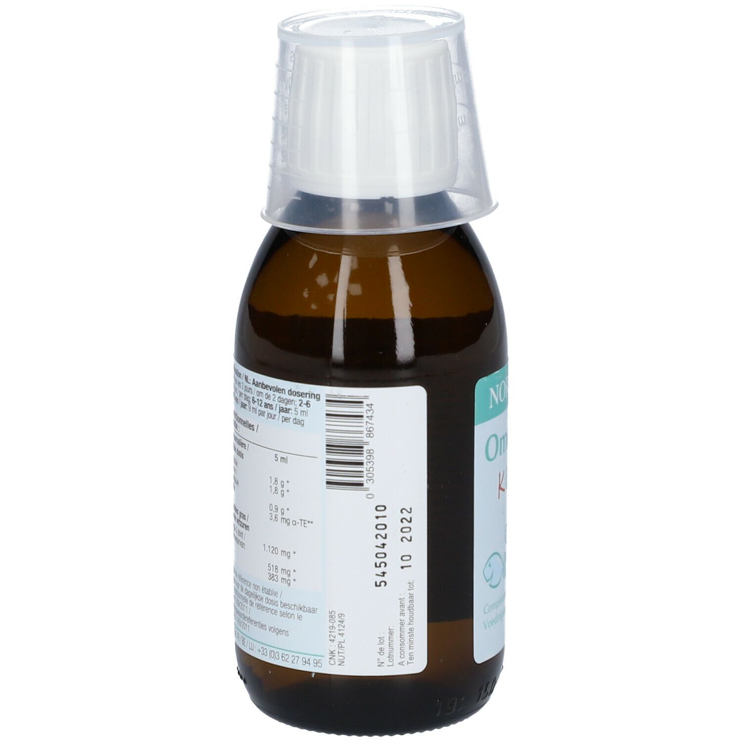 NORSAN Omega-3 KIDS Huile de poisson Orange
