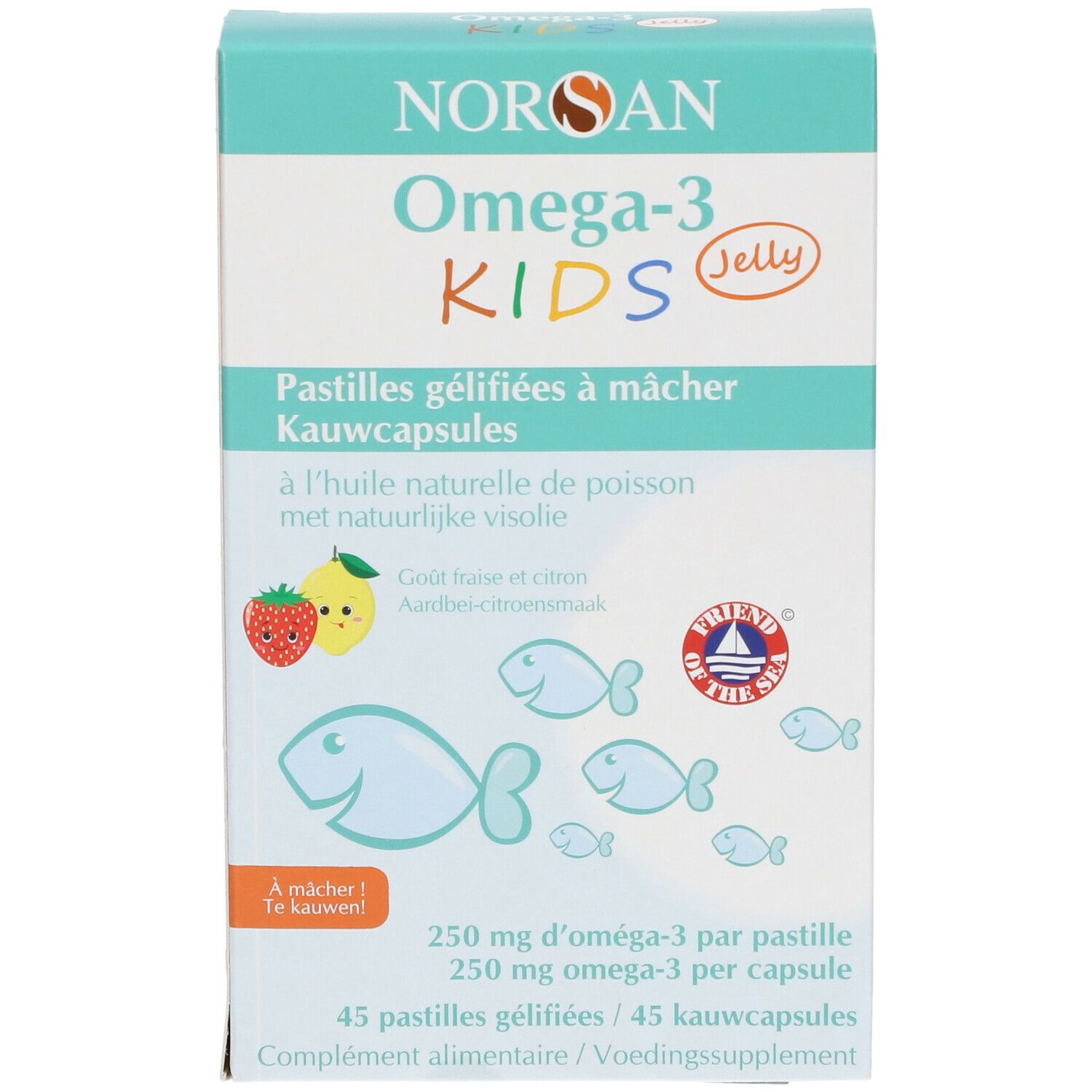 NORSAN Omega-3 KIDS Jelly Pastilles