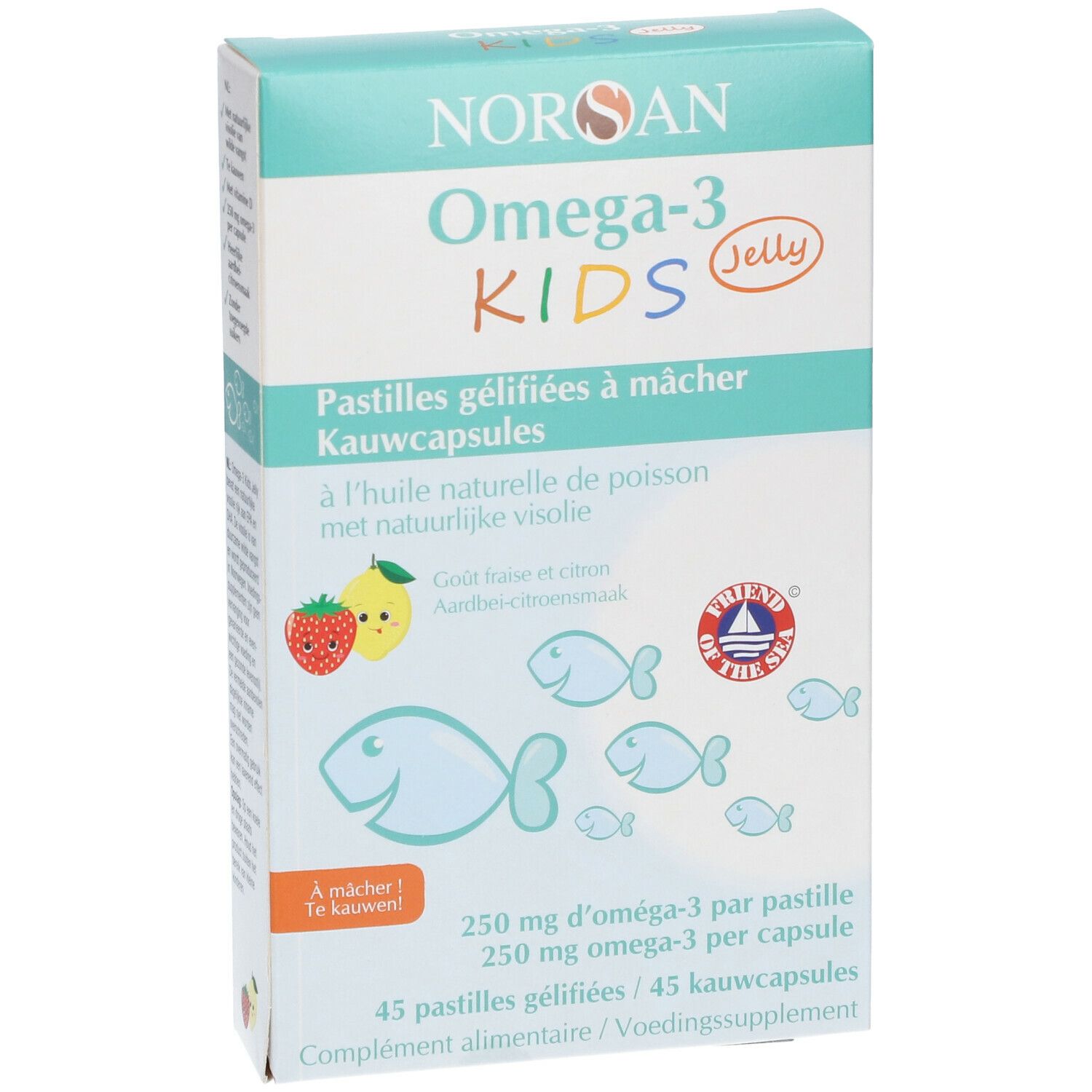 NORSAN Omega-3 KIDS Jelly Pastilles