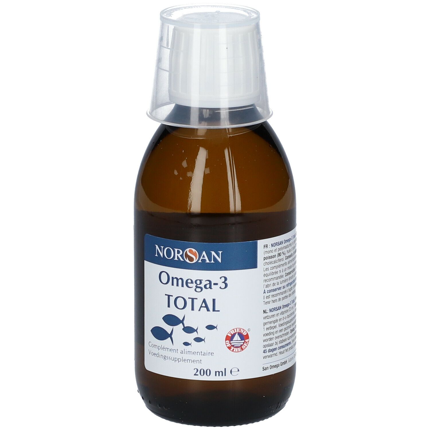 NORSAN Omega-3 TOTAL Huile de poisson Nature