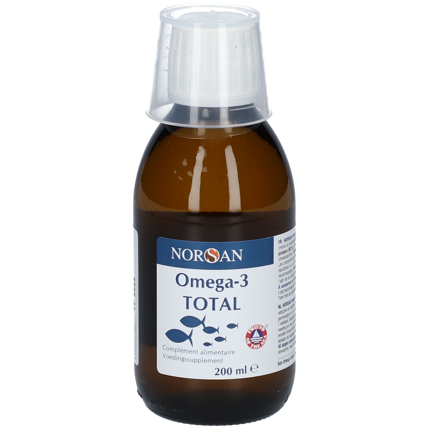 NORSAN Omega-3 TOTAL Huile de poisson Nature