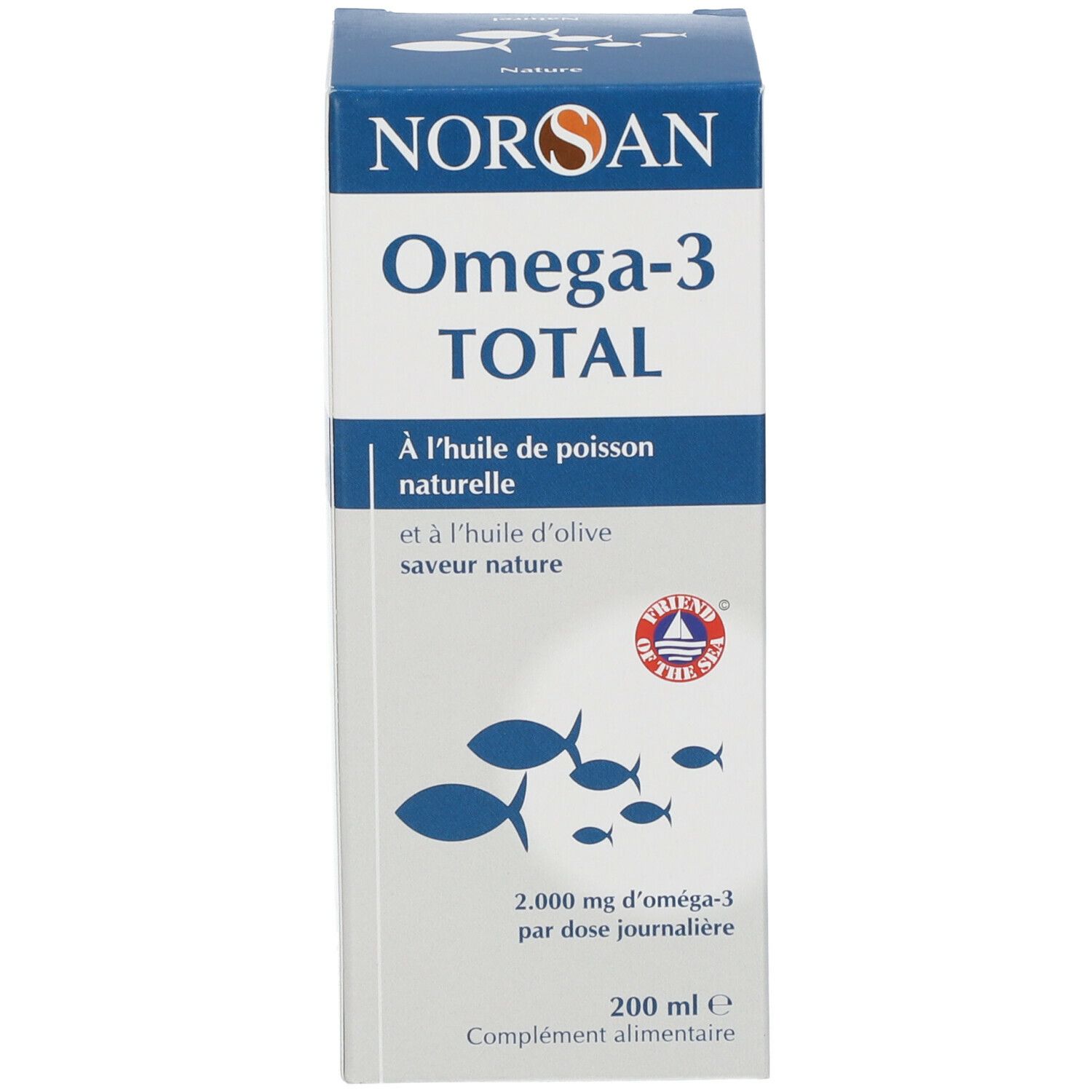 NORSAN Omega-3 TOTAL Huile de poisson Nature