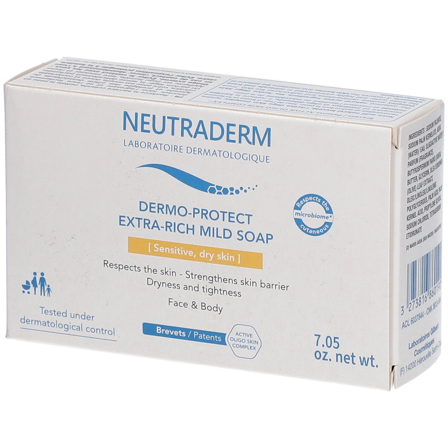 NEUTRADERM Savon Surgras Dermo-Protecteur