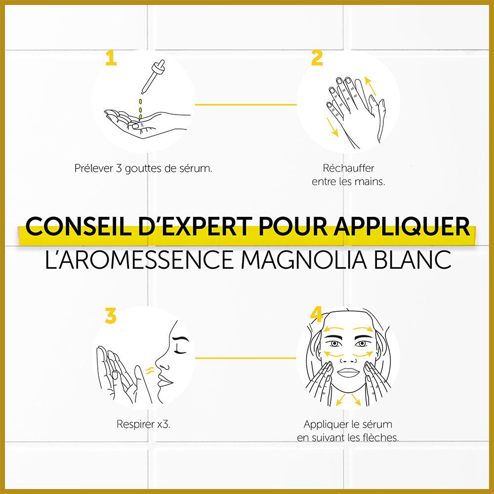 Decléor Aromessence Sérum Huiles Essentielles MAGNOLIA BLANC 15ml