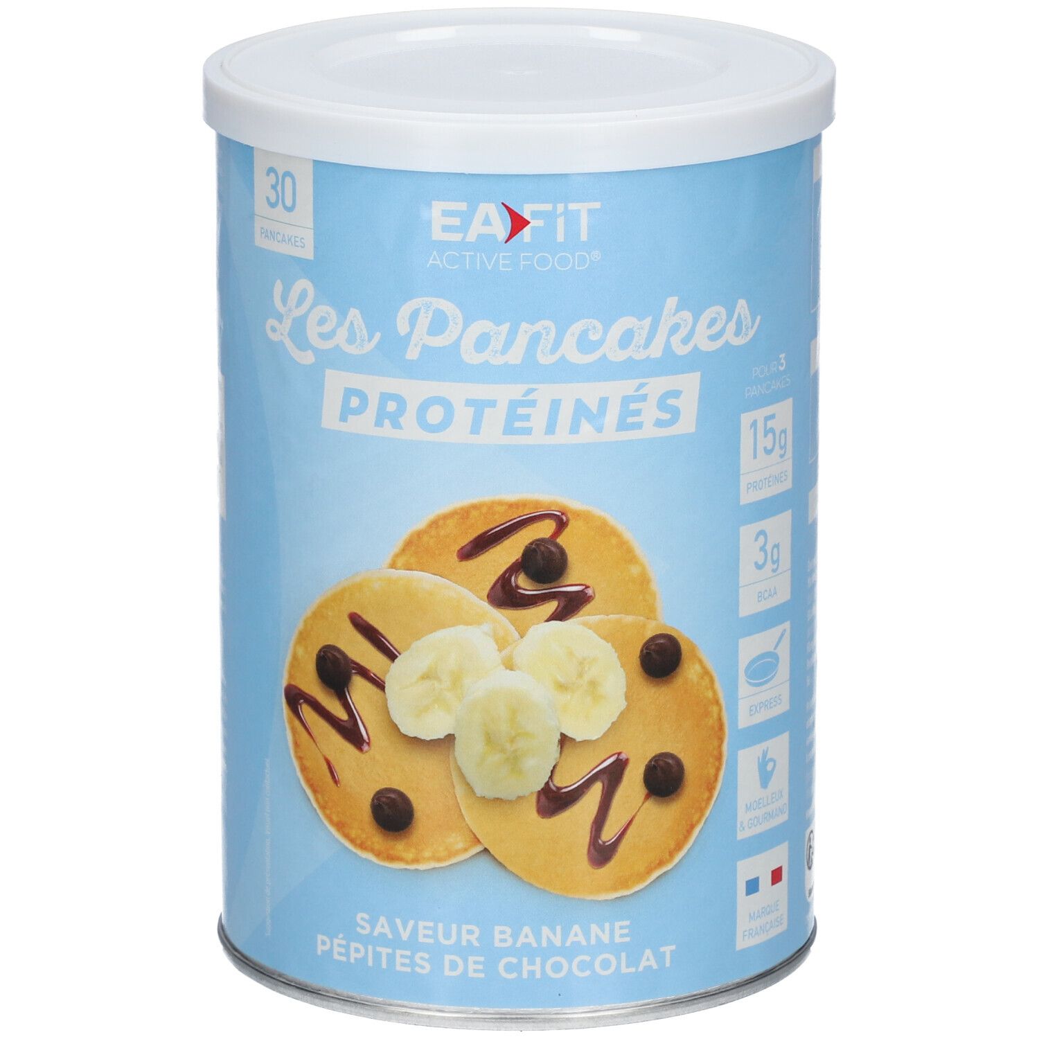 EA-FIT Pancakes protéinés à la banane