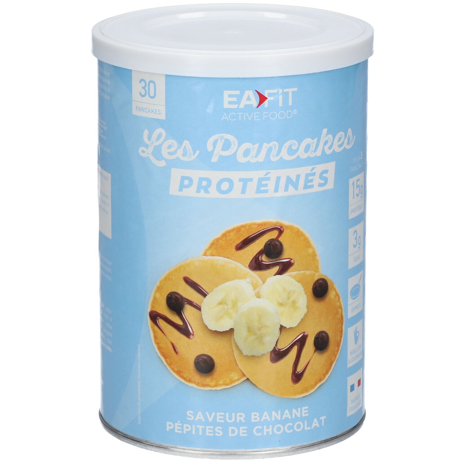 EA-FIT Pancakes protéinés à la banane