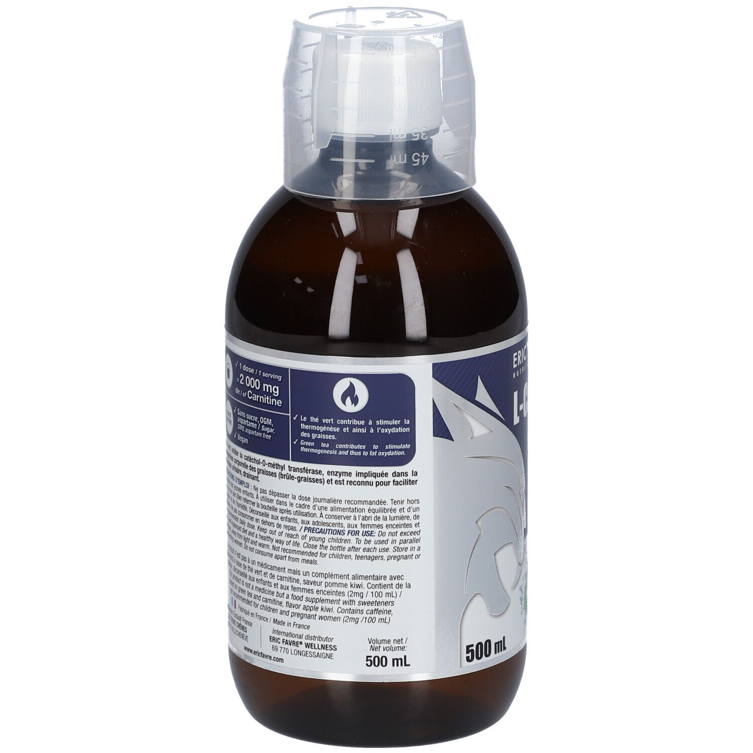 ERIC FAVRE L-Carnitine Pro Zero Saveur Pomme-kiwi