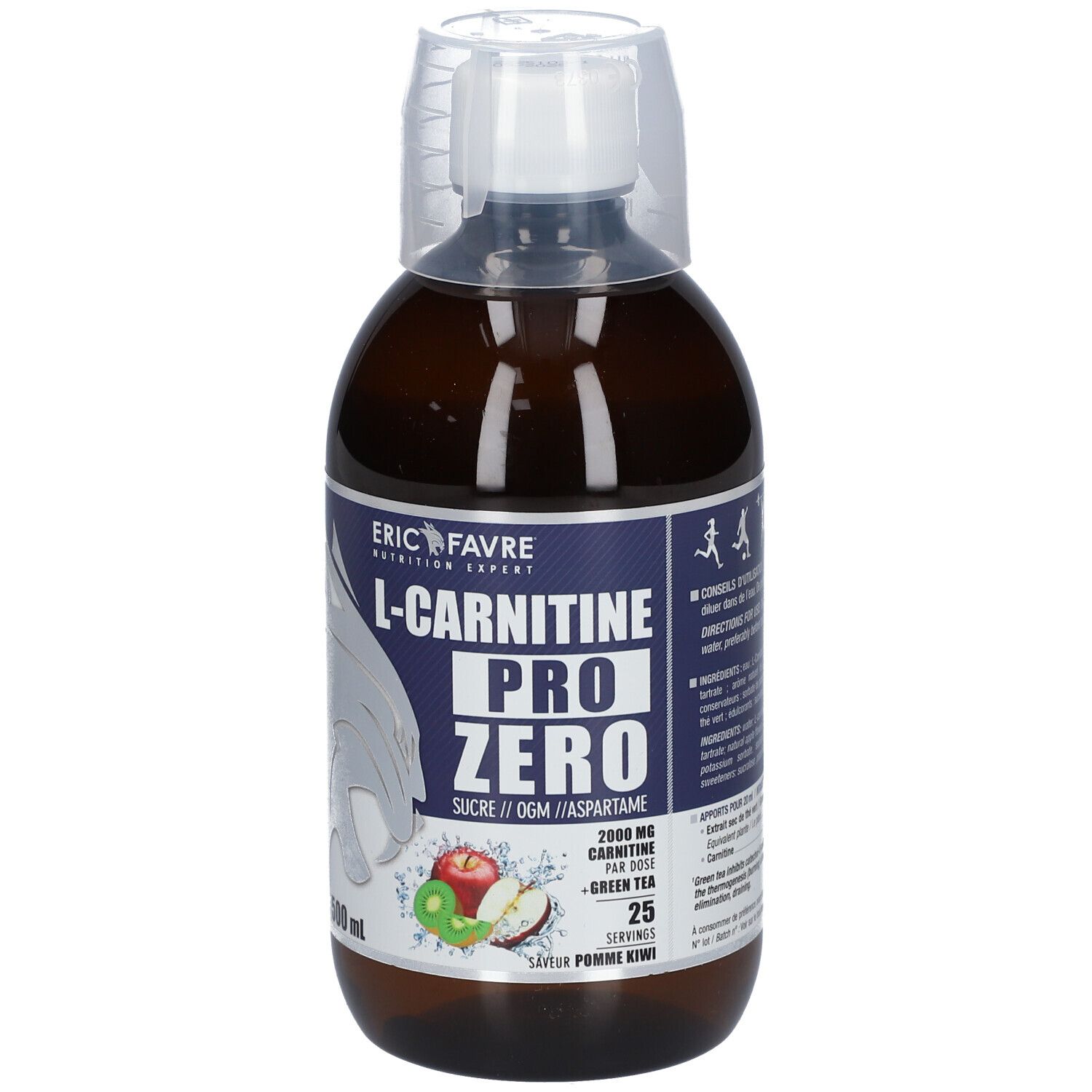 ERIC FAVRE L-Carnitine Pro Zero Saveur Pomme-kiwi