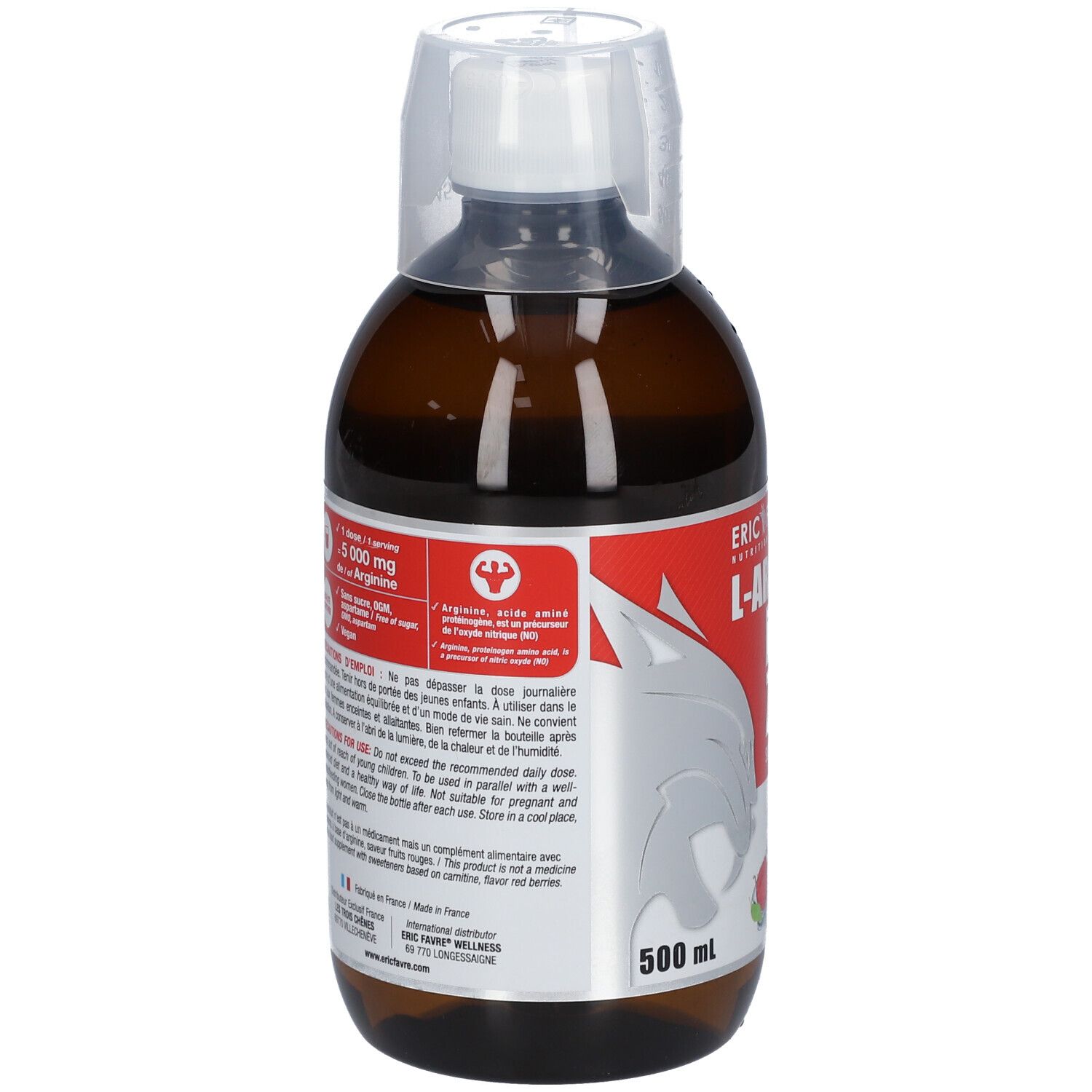 ERIC FAVRE L-Arginine Pro Zero Saveur fruits rouges