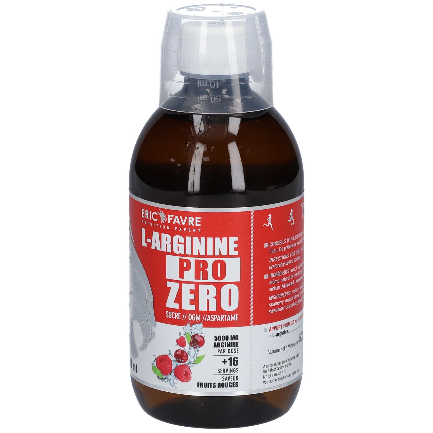 ERIC FAVRE L-Arginine Pro Zero Saveur fruits rouges
