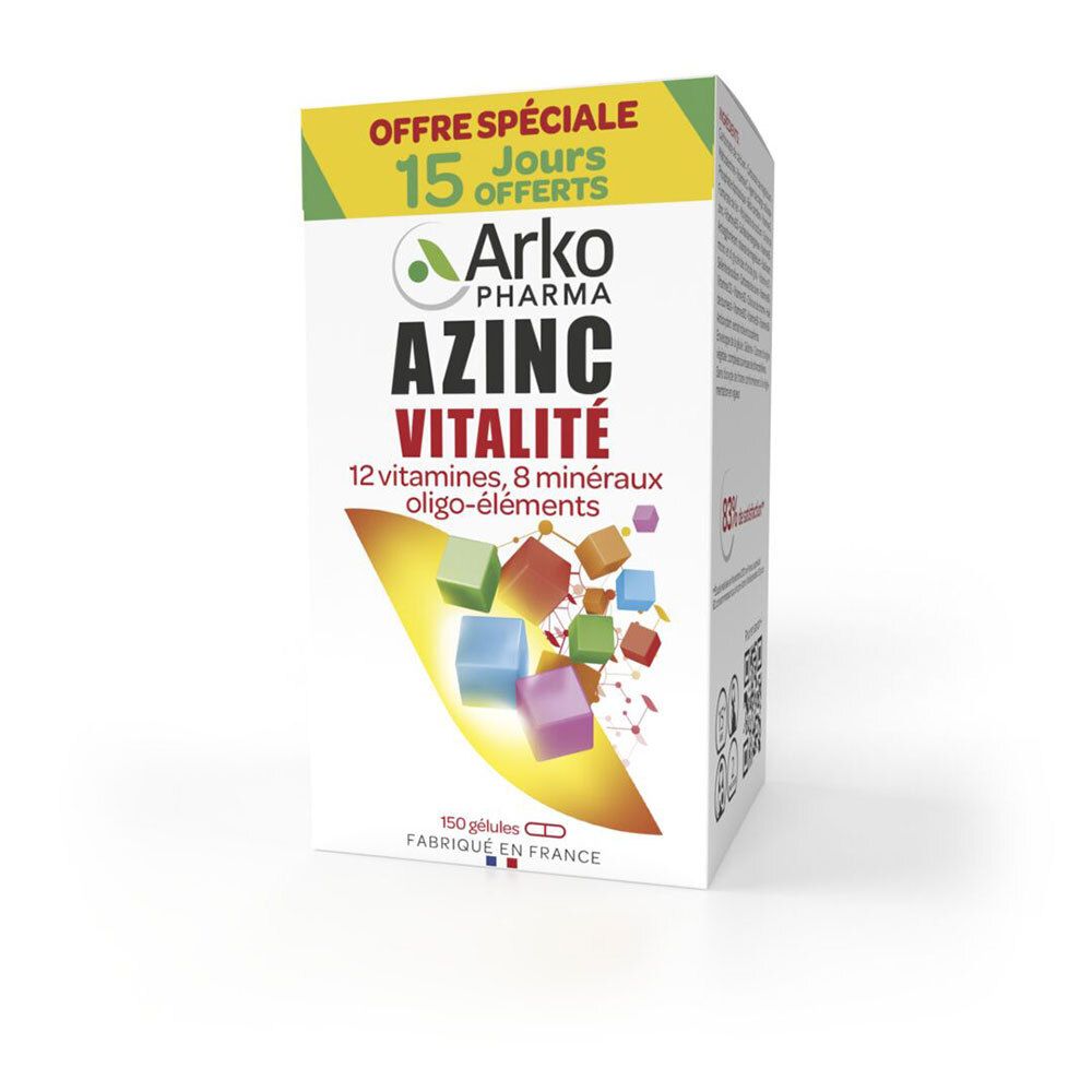 Arkopharma Azinc® Vitalité Gélules