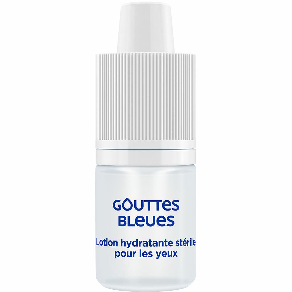 Gouttes Bleues Lotion fatigue et sécheresse des yeux 10 ml