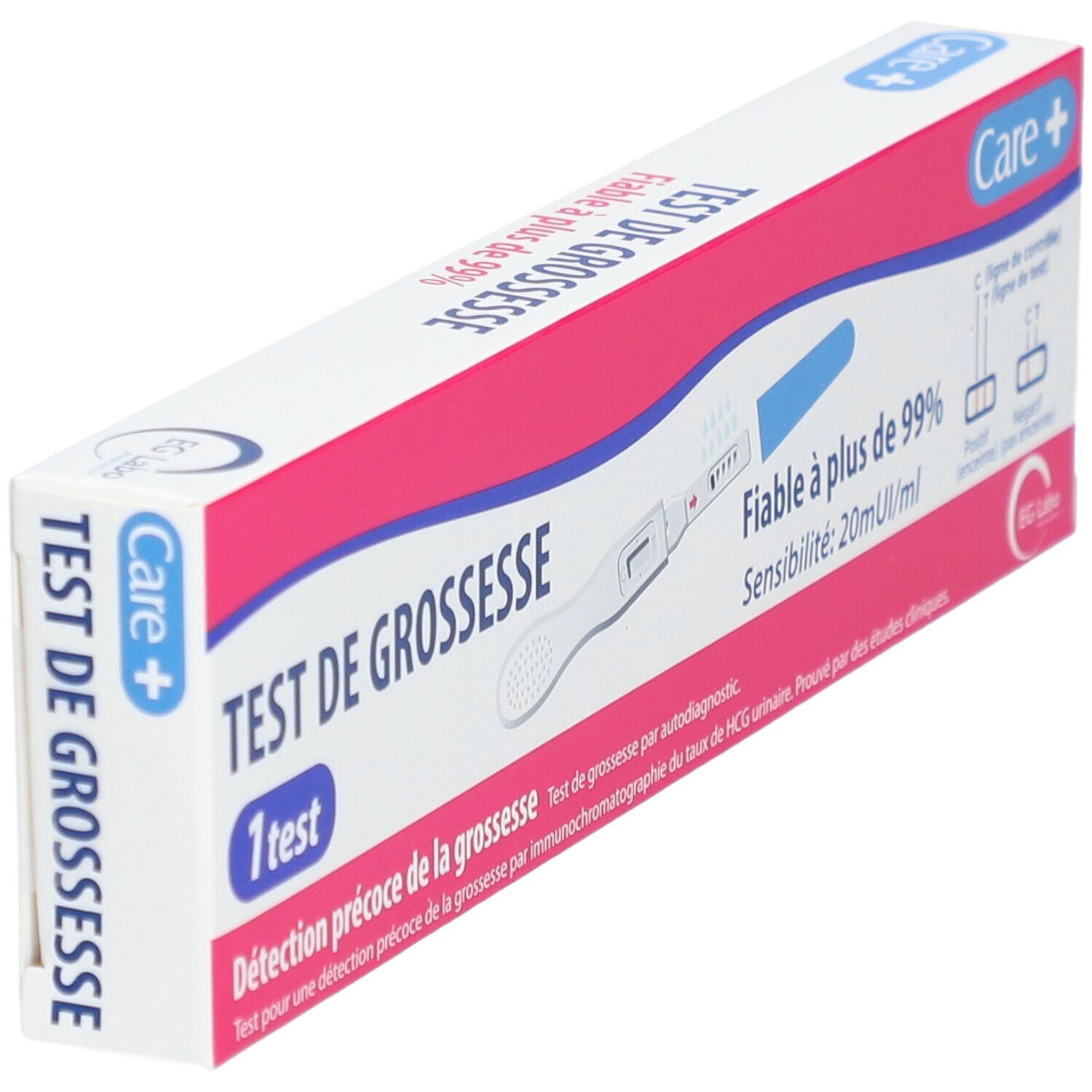EG Labo CARE+ Test de grossesse