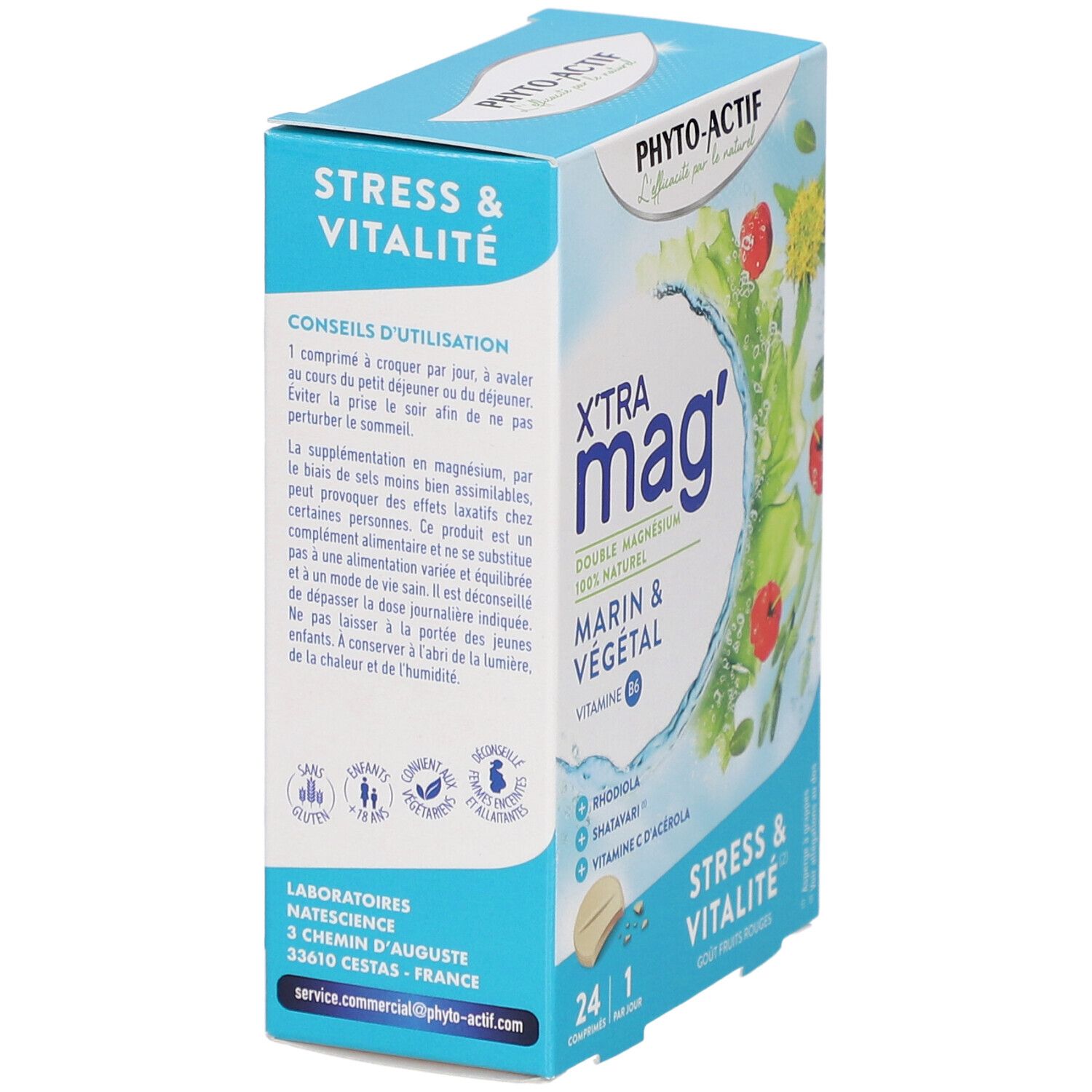 PHYTO-ACTIF X'Tra Mag Stress et Vitalité