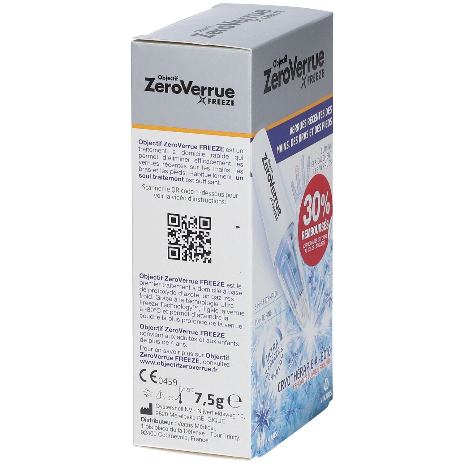 Objectif ZeroVerrue FREEZE Stylo