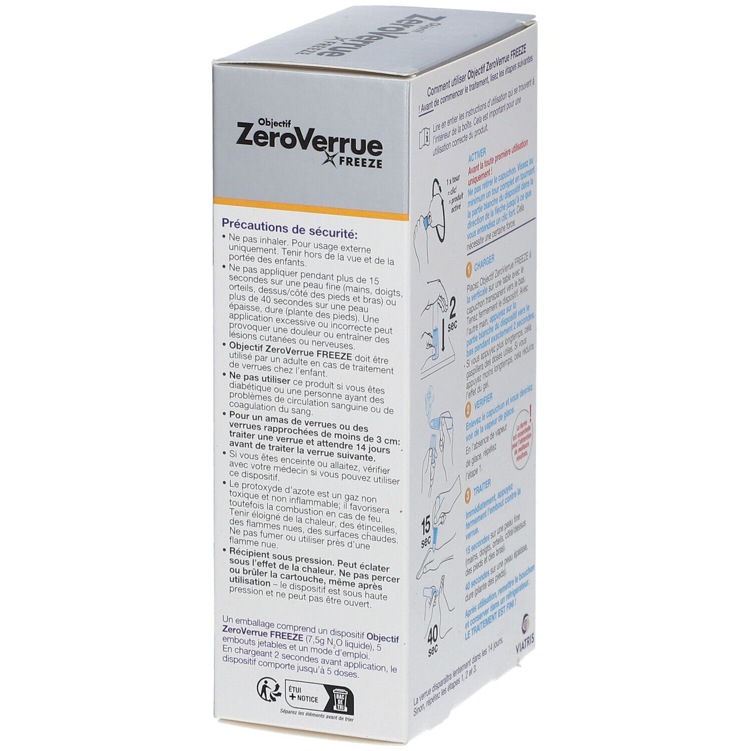 Objectif ZeroVerrue FREEZE Stylo