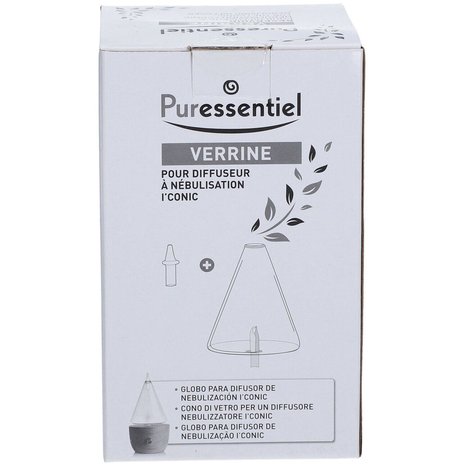 Puressentiel Verrine pour diffuseur à nébulisation I'CONIC