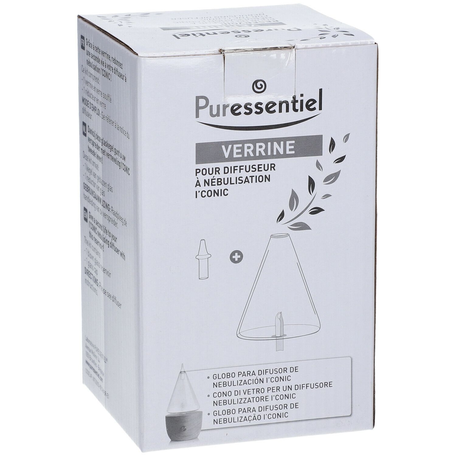 Puressentiel Verrine pour diffuseur à nébulisation I'CONIC