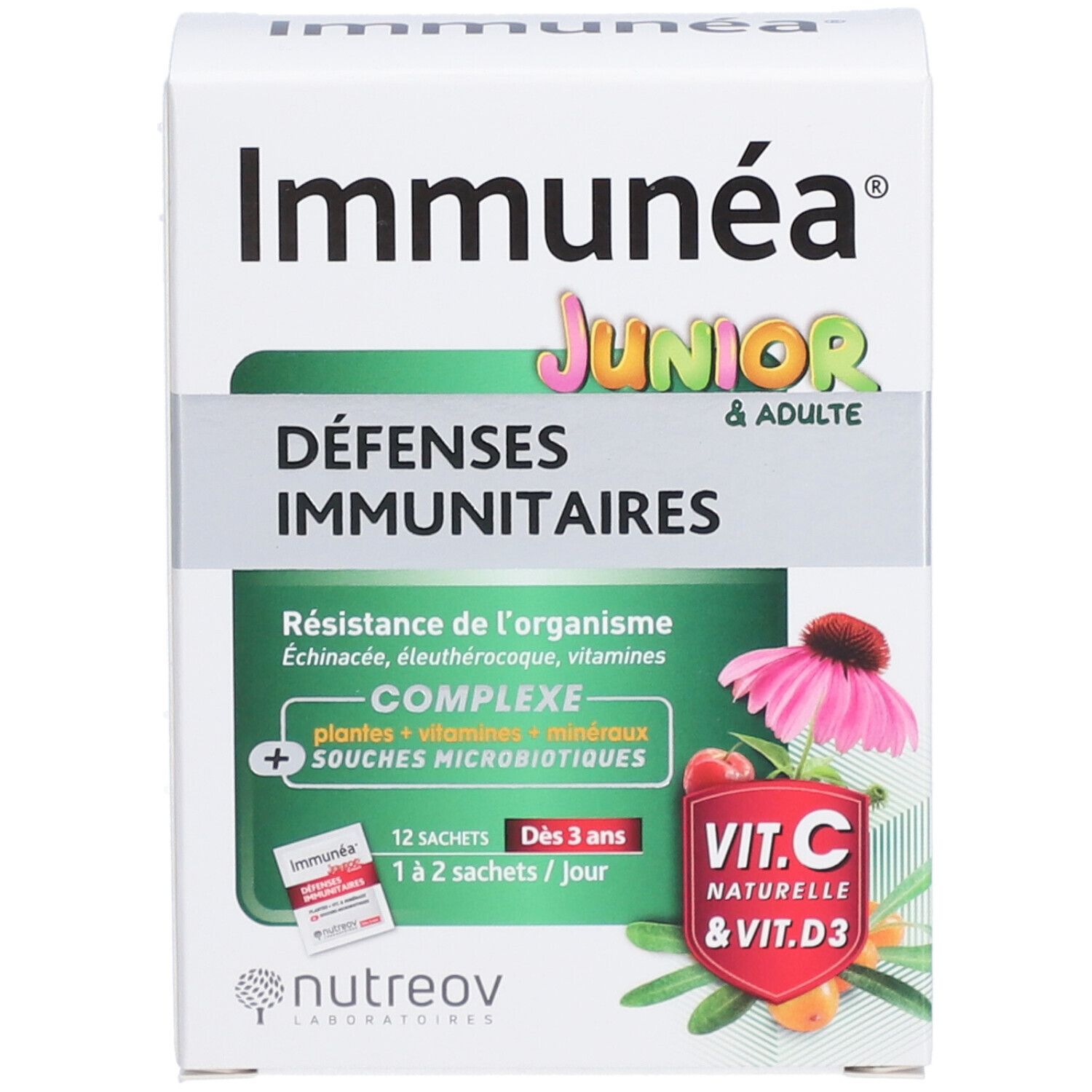 Immunéa Junior & Adulte Défenses Immunitaires