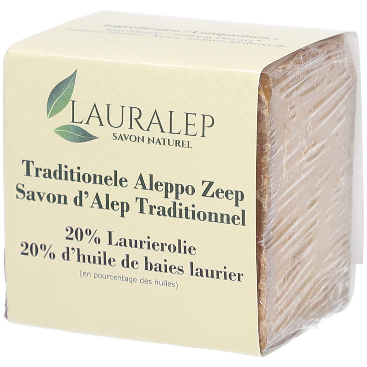 LAURALEP Savon d'Alep Traditionnel