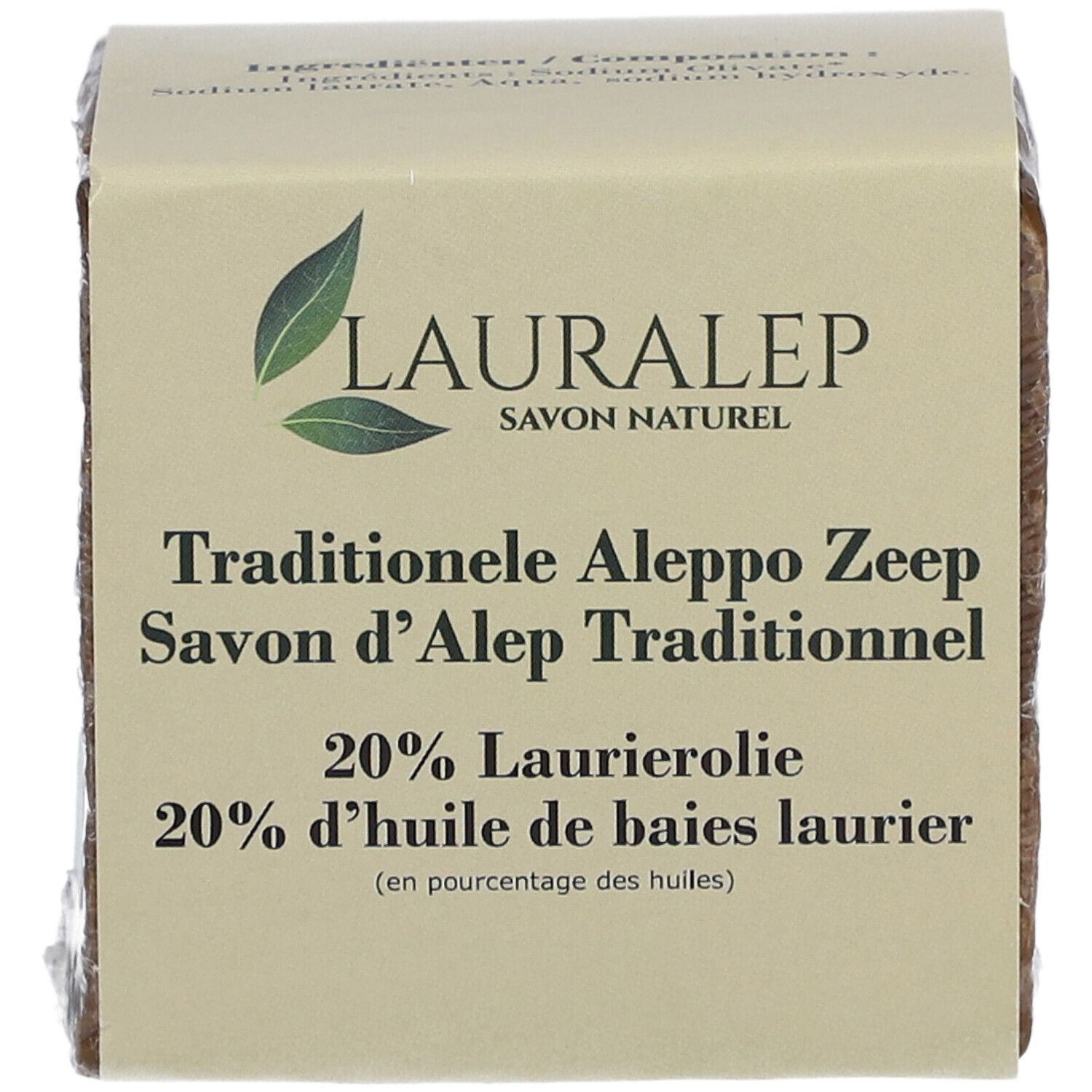 LAURALEP Savon d'Alep Traditionnel