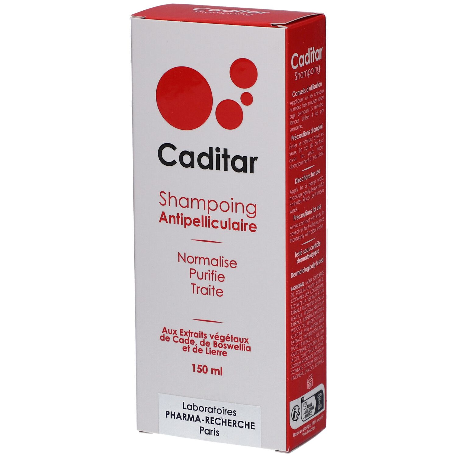 CADITAR Shampoing Anti-Pelliculaire