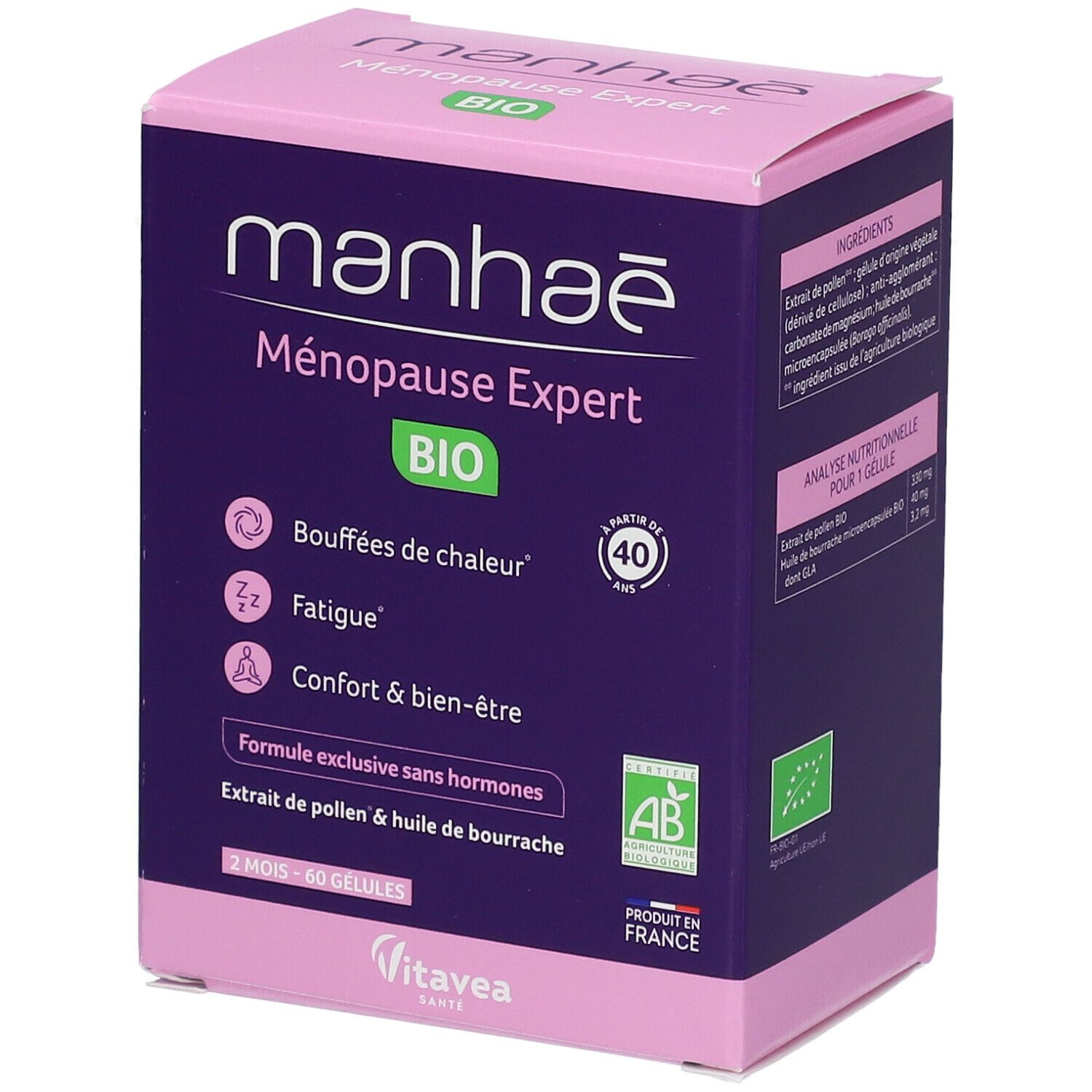MANHAE Ménopause Expert Bio