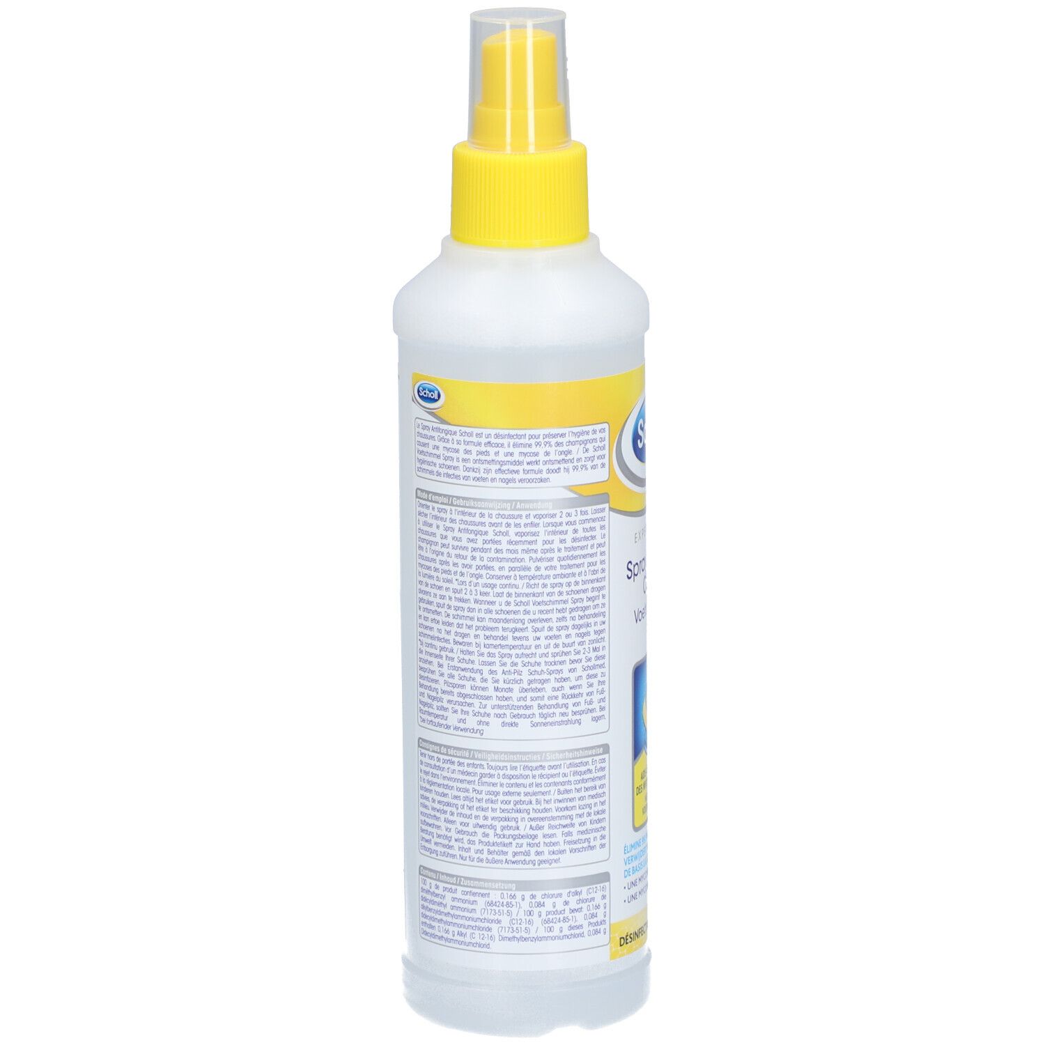 SCHOLL SPR ANTIFONGIQUE 250ML