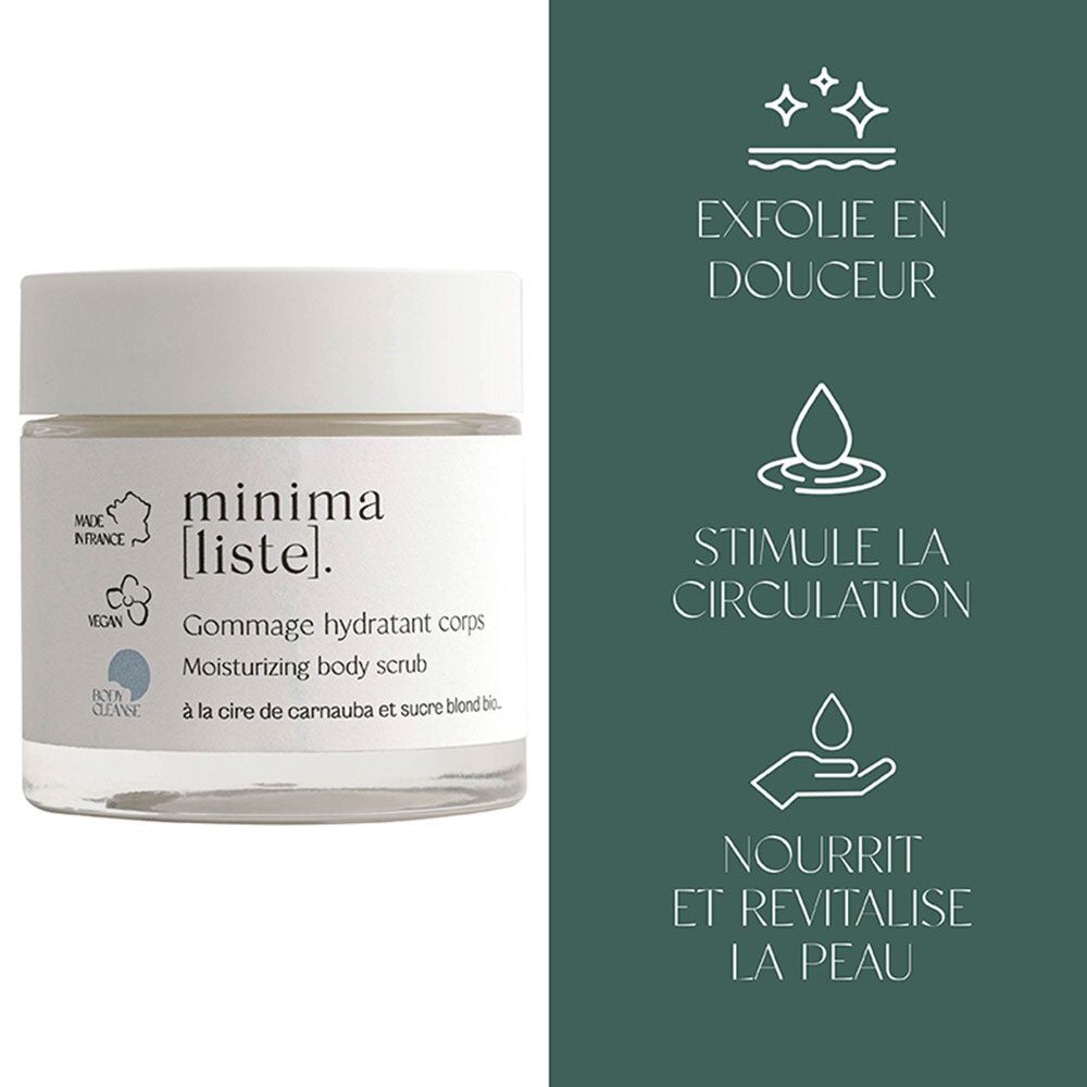 Minima[liste] Gommage Hydratant Corps Bio